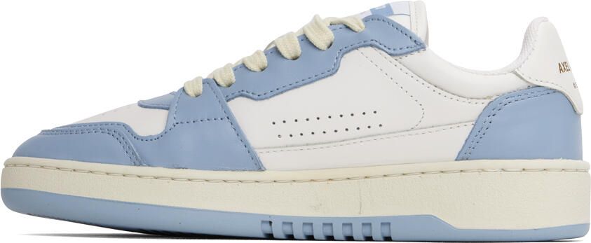 Axel Arigato White & Blue Dice Lo Sneakers - Picture 3