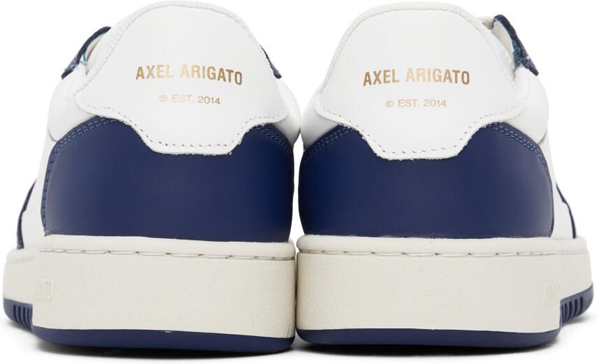 Axel Arigato White & Blue Dice Lo Sneakers