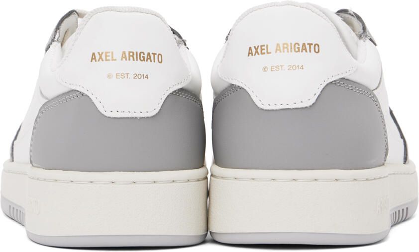 Axel Arigato White & Gray Dice Lo Sneakers