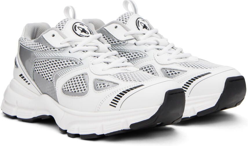 Axel Arigato White & Gray Marathon Runner Sneakers - Picture 2