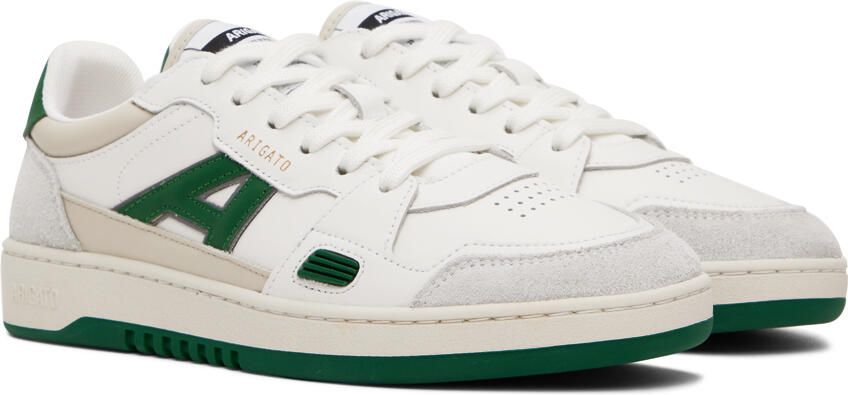 Axel Arigato White & Green A Dice Lo Sneakers - Picture 2