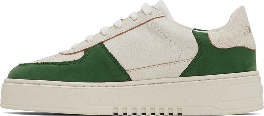 Axel Arigato White & Green Orbit Sneakers - Picture 3