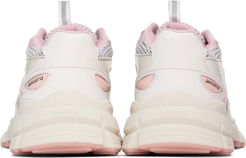 Axel Arigato White & Pink Marathon Sneakers
