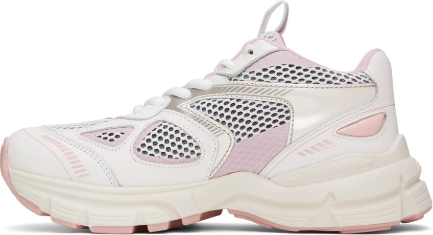 Axel Arigato White & Pink Marathon Sneakers - Picture 2