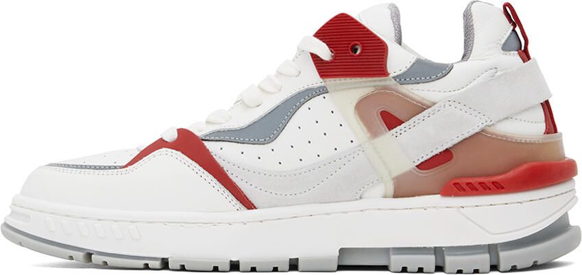Axel Arigato White & Red Astro Sneakers - Picture 3