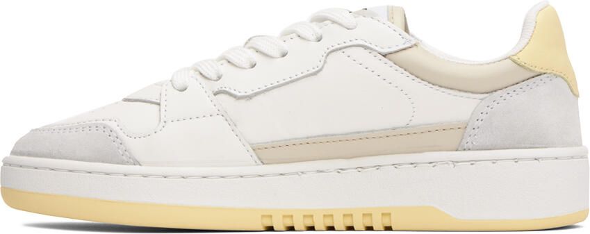 Axel Arigato White & Yellow A-Dice Lo Sneakers - Picture 3