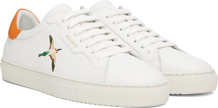 Axel Arigato White Clean 180 Embroidery Bird Sneakers - Picture 2