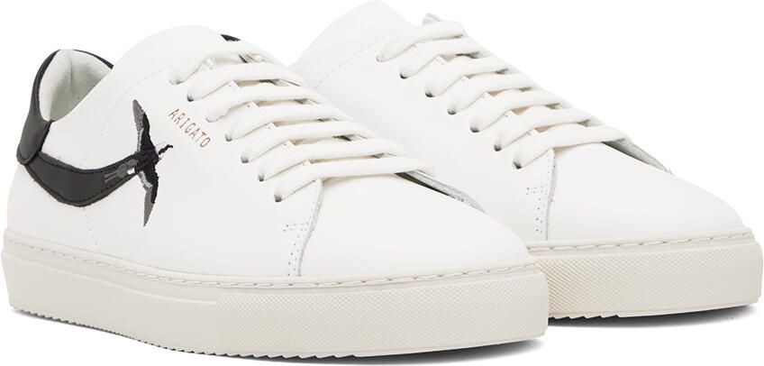 Axel Arigato White & Black Clean 90 Stripe B Bird Sneakers - Picture 3