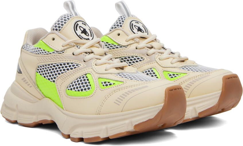 Axel Arigato Yellow Marathon Runner Sneakers - Picture 2