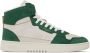 Axel Arigato Off-White & Green Dice Lo Hi Sneakers - Thumbnail 1