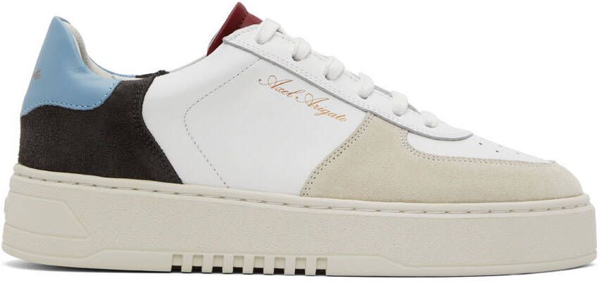 Axel Arigato White & Blue Orbit Sneakers