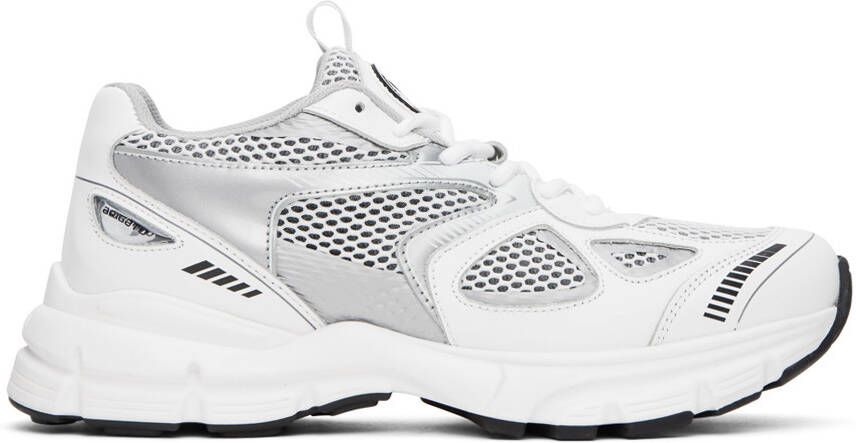 Axel Arigato White & Gray Marathon Runner Sneakers