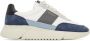 Axel Arigato White & Navy Genesis Vintage Sneakers - Thumbnail 1
