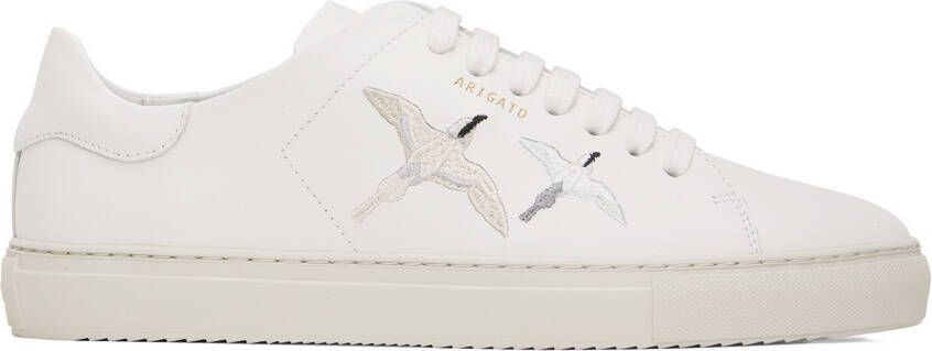 Axel Arigato White Clean 90 Bee Birds Sneakers