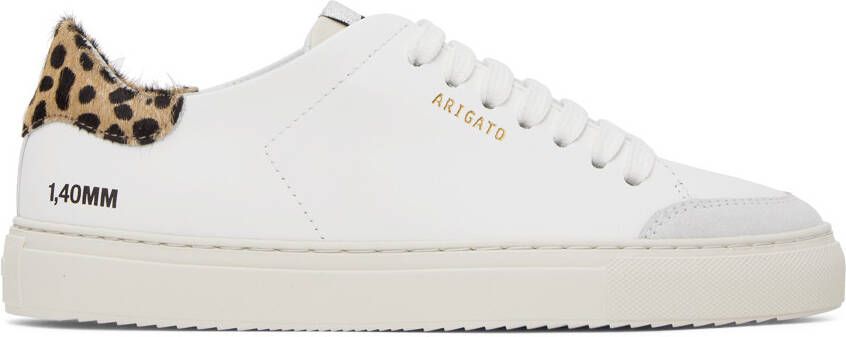 Axel Arigato White Clean 90 Triple Animal Sneakers