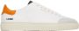 Axel Arigato White & Orange Clean 90 Triple Sneakers - Thumbnail 1
