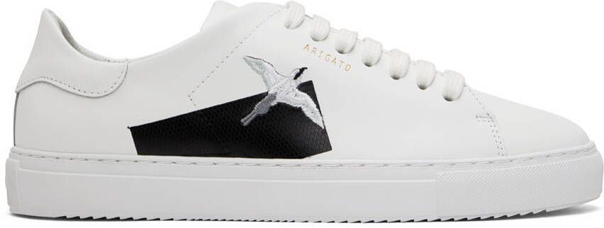 Axel Arigato White Tape Bird Clean 90 Sneakers