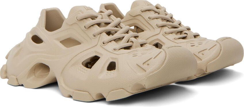 Balenciaga Beige HD Sneakers - Picture 1