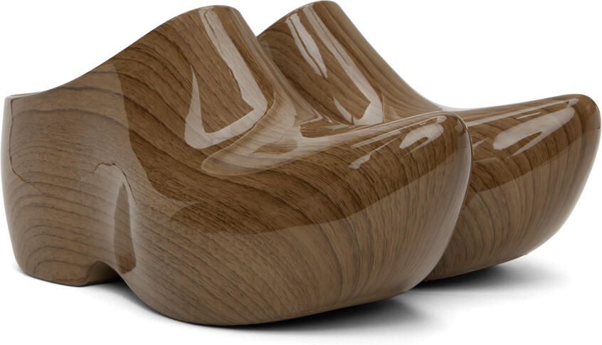 Balenciaga Beige Technoclog Clogs - Picture 2