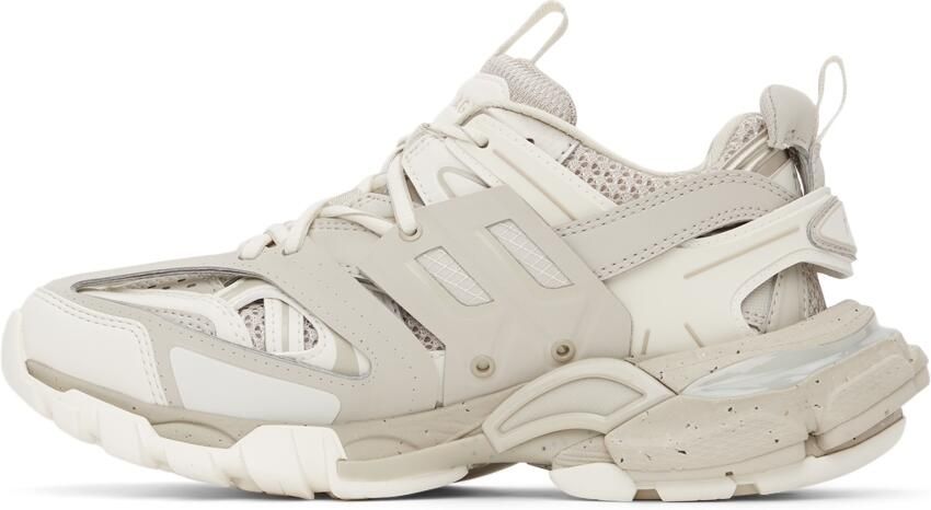 Balenciaga Beige Track Sneakers - Picture 4
