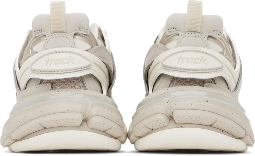 Balenciaga Beige Track Sneakers - Picture 2