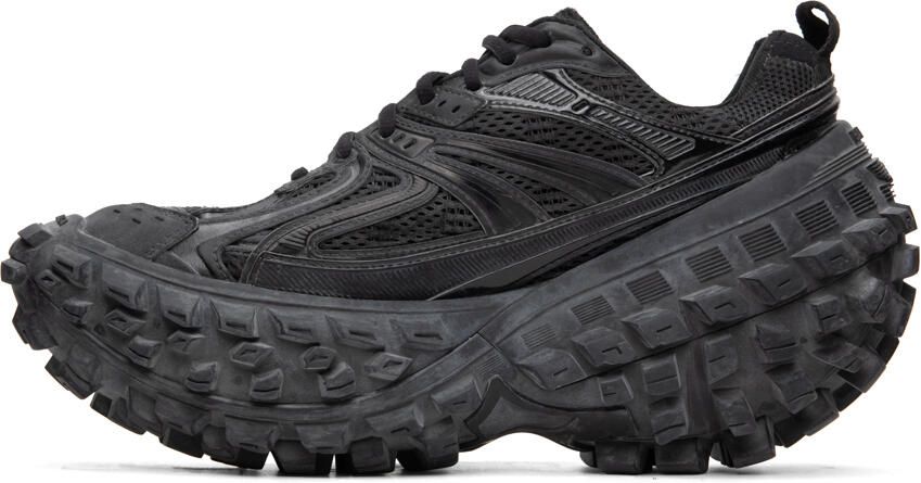 Balenciaga Black Bouncer Sneakers - Picture 3