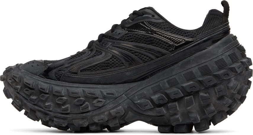 Balenciaga Black Bouncer Sneakers - Picture 3