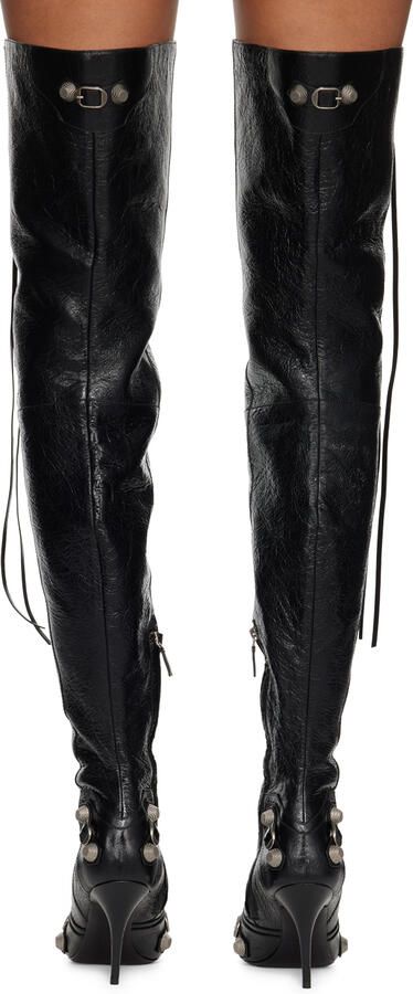 Balenciaga Black Cagole Boots