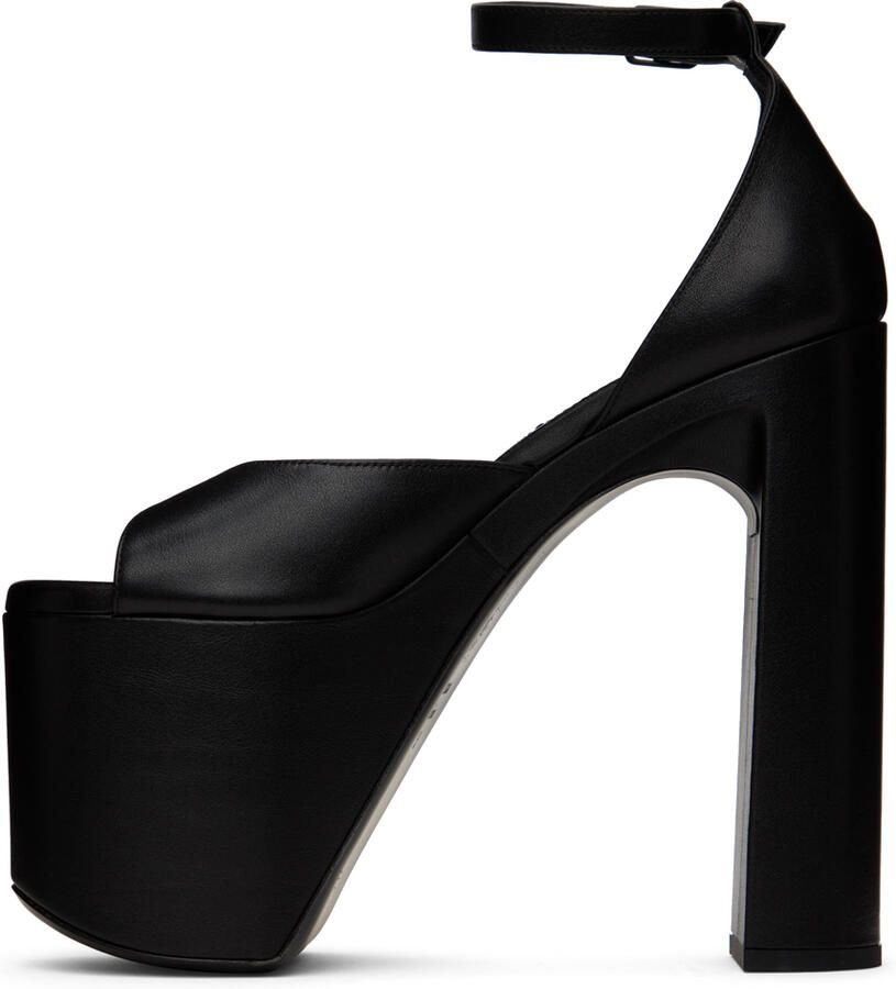 Balenciaga Black Camden 160 Heeled Sandals - Picture 2