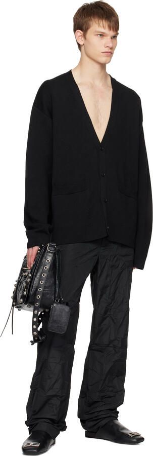 Balenciaga Black Cosy BB Loafers - Picture 3