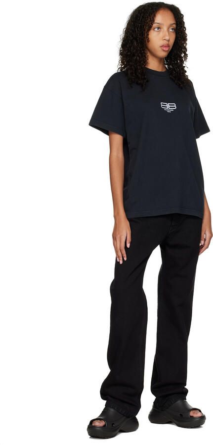 Balenciaga Black Crocs Edition Pool Slides - Picture 2