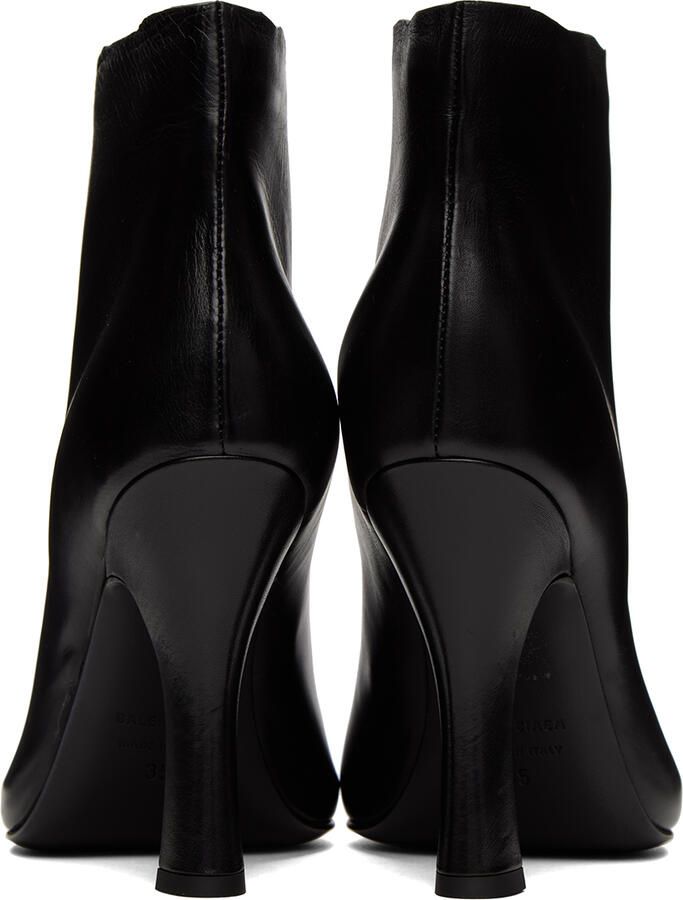 Balenciaga Black Falkon Ankle Boots - Picture 2