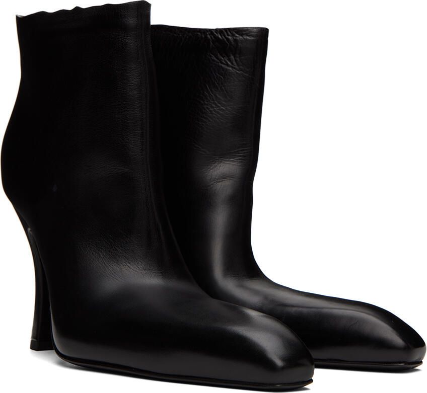 Balenciaga Black Falkon Ankle Boots