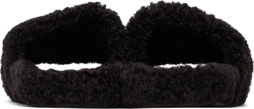 Balenciaga Black Furry Campaign Slides - Picture 2