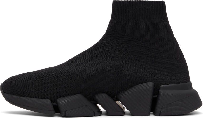 Balenciaga Black Speed 2.0 Sneakers - Picture 4