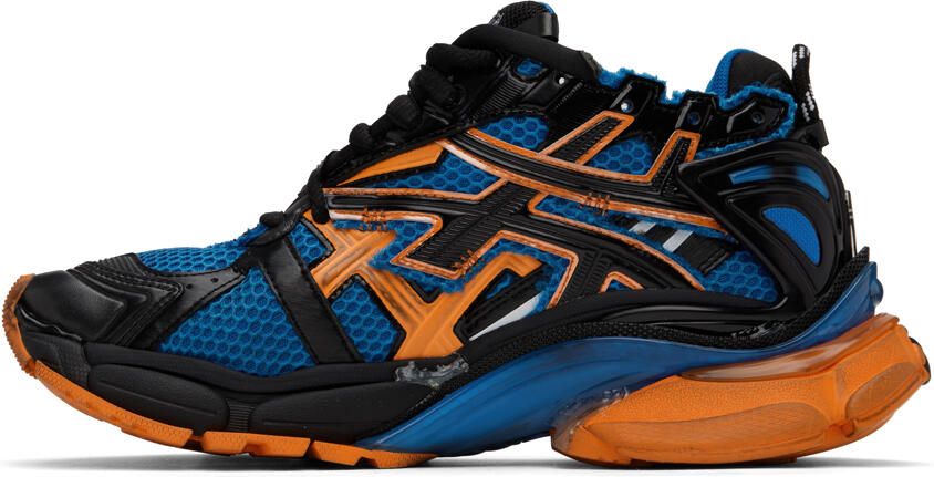 Balenciaga Blue Runner Sneakers - Picture 3