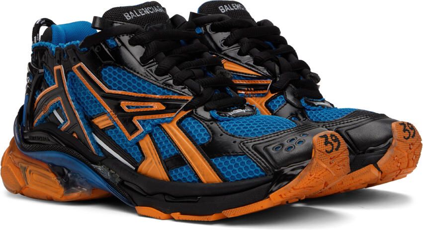 Balenciaga Blue Runner Sneakers - Picture 2