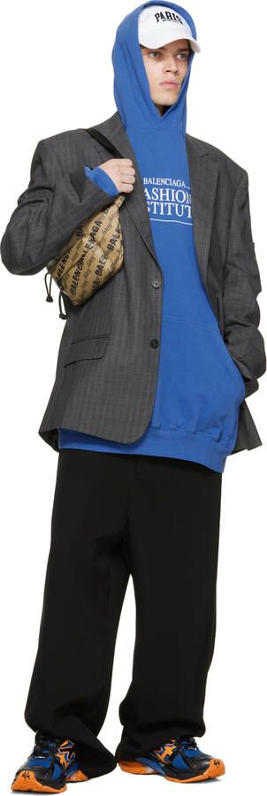 Balenciaga Blue Runner Sneakers - Picture 4