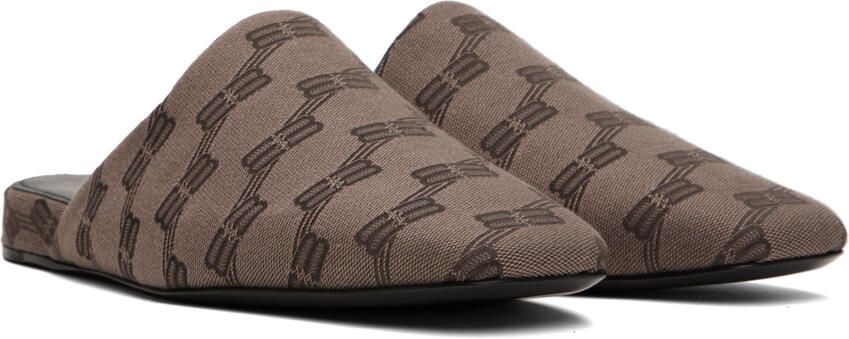 Balenciaga Brown Cosy Mules - Picture 2