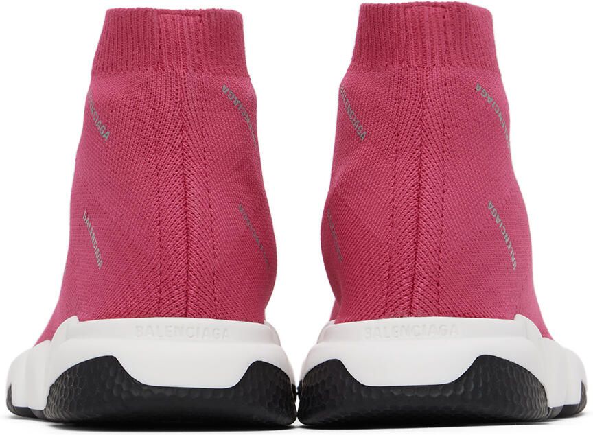 Balenciaga Kids Pink Speed Sneakers
