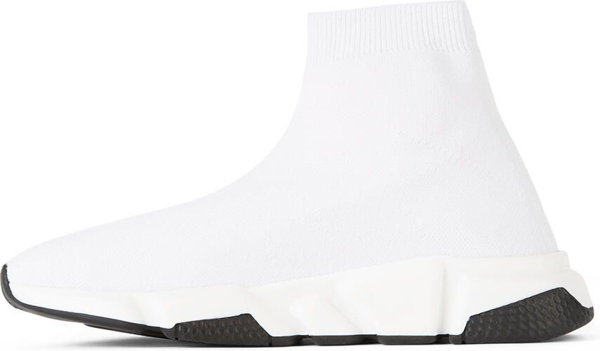 Balenciaga Kids White Speed Sneakers - Picture 3