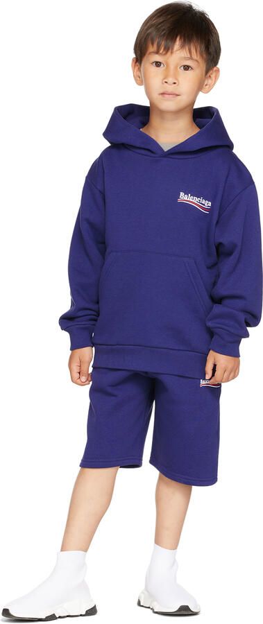 Balenciaga Kids White Speed Sneakers - Picture 4