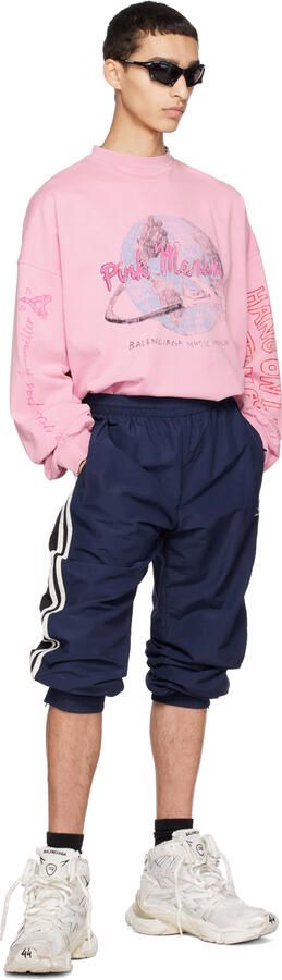 Balenciaga Off-White Runner High Sneakers - Picture 4