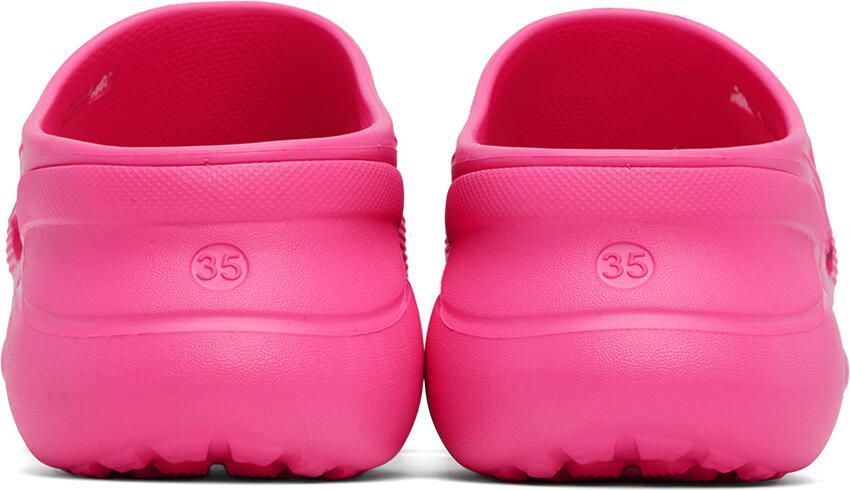 Balenciaga Pink Crocs Edition Pool Slides
