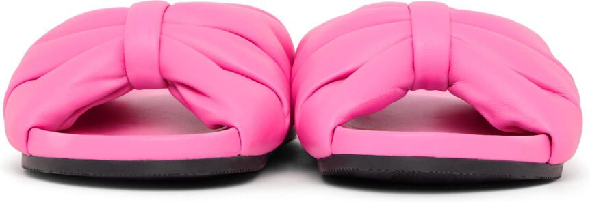 Balenciaga Pink Puffy Slides - Picture 3