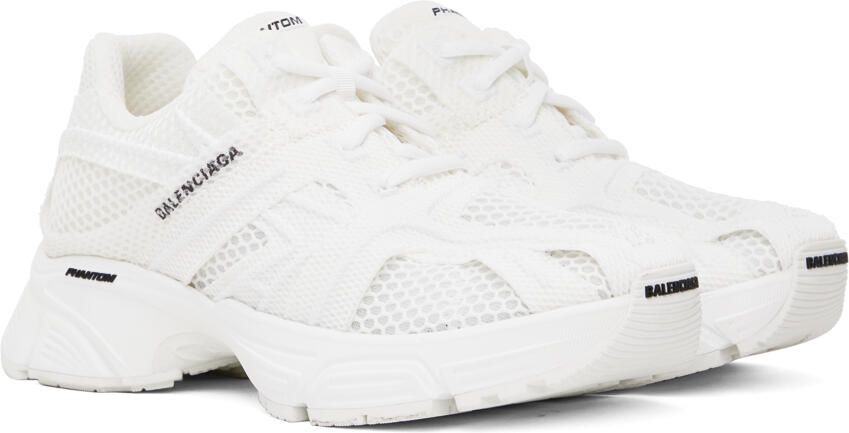Balenciaga White Phantom Sneakers - Picture 2
