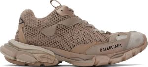 Balenciaga Beige Track.3 Sneakers
