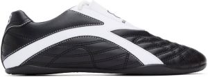 Balenciaga Black & White Zen Sneakers