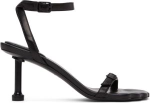 Balenciaga Black Fetish Heeled Sandals
