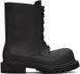 Balenciaga Black Steroid Boots - Thumbnail 1